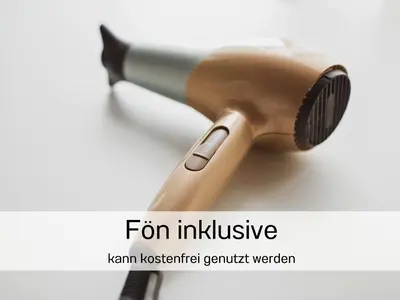 a hair brush sitting on top of a white table at Ferienhausträume - Dachgeschoss Bodensee Apartment mit großer Dachterrasse in Kreuzlingen